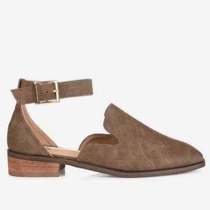 Brown Faux Flat Women's 11 NWT